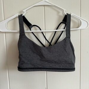 Lululemon Grey Sports Bra 4